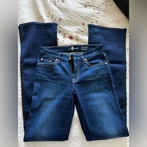 NWOT 7 for all mankind jeans Kimme Bootcut size 27 dark wash